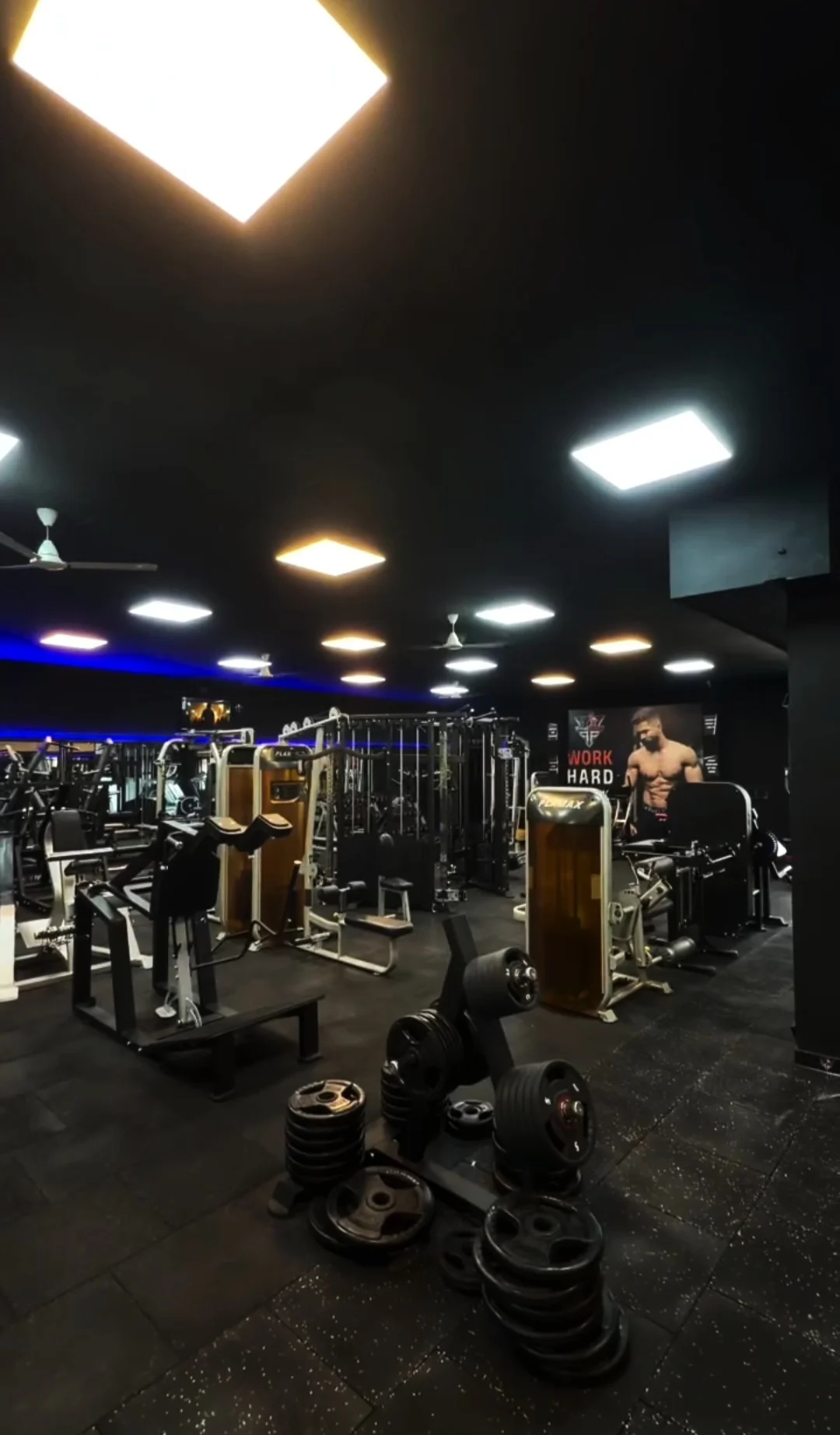 State of the art gym equipment at Future Fitness Udupi